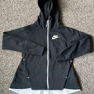 Nike hooded full zip sweatshirt